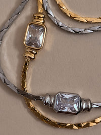The Camille Chain Necklace- Gold View 6
