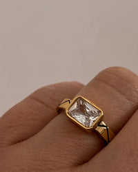 The Camille Ring- Silver View 2