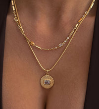 The Rossi Link Chain Necklace- Gold View 5