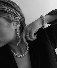 Ozzie Pave Chain Bracelet- Gold View 9