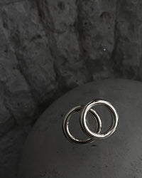 Amalfi Tube Ring- Silver View 3