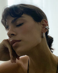 Amalfi Ear Cuff- Silver View 6