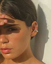 Amalfi Ear Cuff- Silver View 5