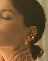 Amalfi Ear Cuff- Silver View 10