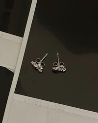 Stardust Studs- Silver View 3