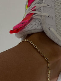 The Violante Anklet- Gold View 4