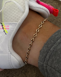 The Violante Anklet- Silver view 2