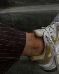 Take Me to the Bungalows Anklet- Gold View 5