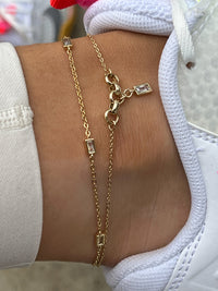Sunrise on South Beach Anklet Set- Silver View 2