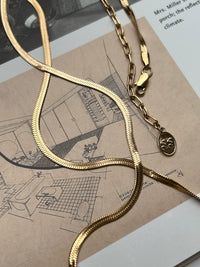 The Mercer Belly Chain- Gold View 3