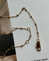 Mondays at Teddy's Anklet- Silver View 2