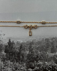 Sunrise on South Beach Anklet Set- Silver View 7