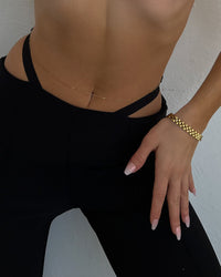 Mondays at Teddy's Belly Chain- Gold View 11