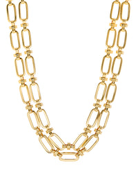 Isabella Statement Necklace- Gold View 1