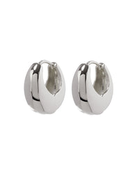 Jupiter Huggies (15mm)- Silver View 1