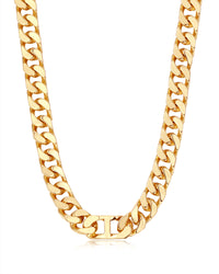 Kam Chunky Chain Necklace- Gold View 1