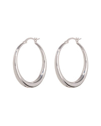 Baby Lucca Hoops- Silver View 1