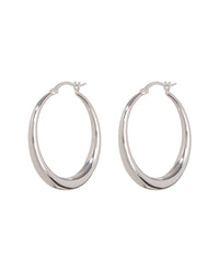 Baby Lucca Hoops- Silver