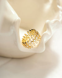 Florette Band- Gold View 3
