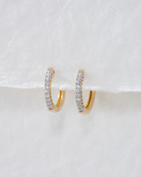 The Dreamy Diamond Hoops (11mm) View 1