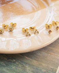 Marrakech Studs Set- Gold View 2