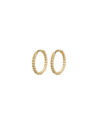 Continuous Beaded Huggies- Gold View 1
