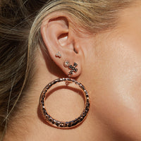 The Moroccan Studs Set- Rose Gold View 2