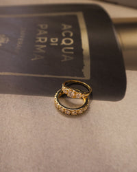 Pyramid Stud Ring Set- Silver View 5