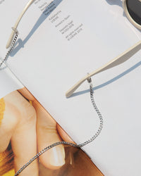 Jett Sunglass Chain- Silver View 4