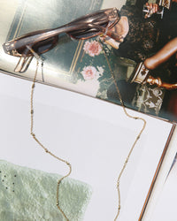 Joplin Beaded Sunglass Chain- Gold View 8