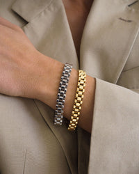 Timepiece Bracelet- Gold View 9