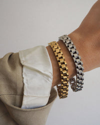 Timepiece Bracelet- Gold View 11