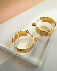 Positano Hoops- Gold view 2