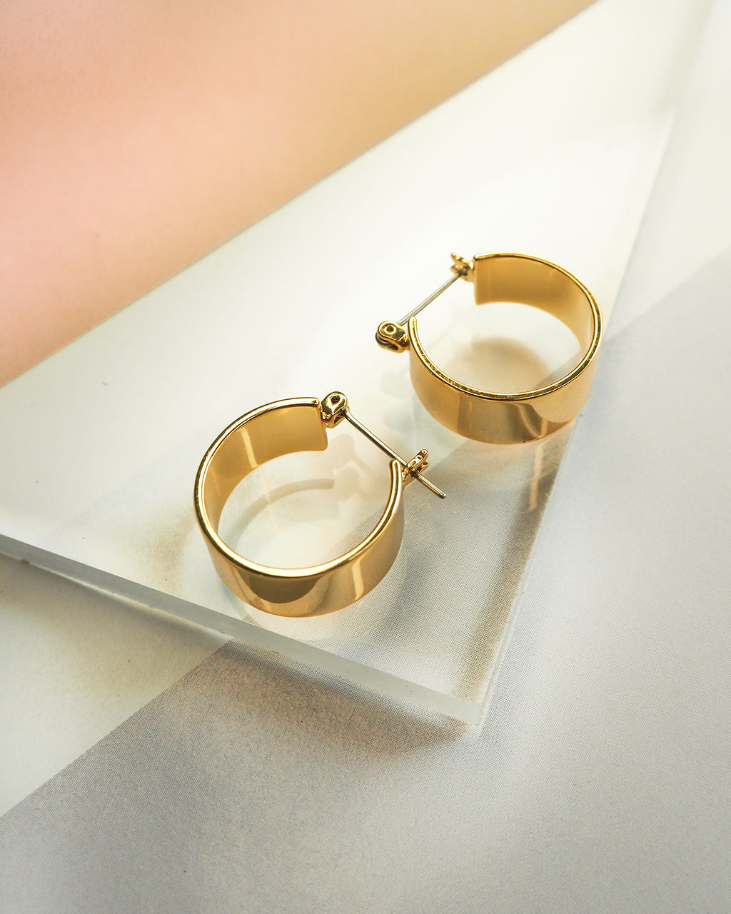 Positano Hoops- Gold | Luv Aj