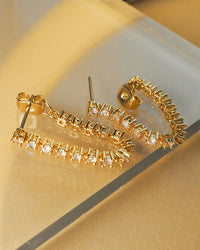 Ballier Chain Studs- Gold View 3