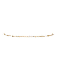Mondays at Teddy's Anklet- Gold View 3