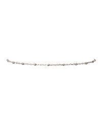 Mondays at Teddy's Anklet- Silver View 3