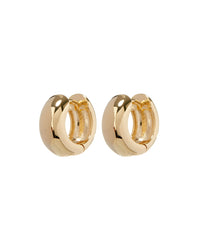 Mirabella Huggies (12mm)- Gold View 1