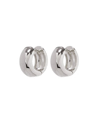 Mirabella Huggies (12mm)- Silver View 1