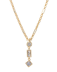 Mixte Charm Necklace- Gold View 1