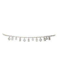 Mixte Shaker Anklet- Silver