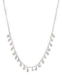 Mixte Shaker Necklace- Silver