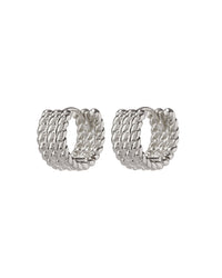 Noemie Huggies (12mm)- Silver View 1