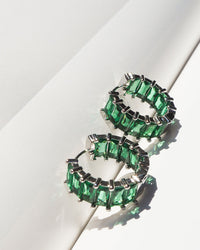 Emerald Ballier Huggies- Emerald Green- Gold View 3