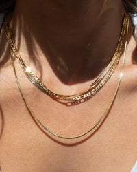 Cecilia Chain Necklace- Gold view 2