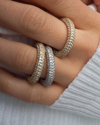 Pave Amalfi Ring- Gold View 7