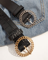 Blair Chain Link Belt- Gold View 3