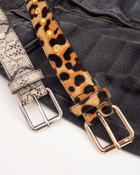 Bella Studded Belt- Gold View 3