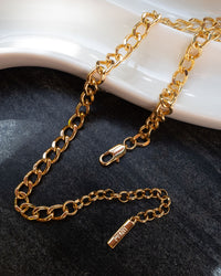 The Classique Curb Chain (8mm)- Silver View 4