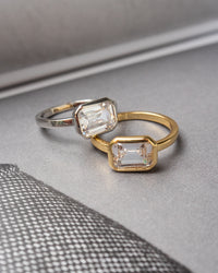 Brigitte Bezel Ring- Silver View 5